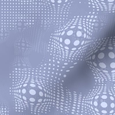 [Medium] Pop Art Chaotic Bump 3D Purple Soft