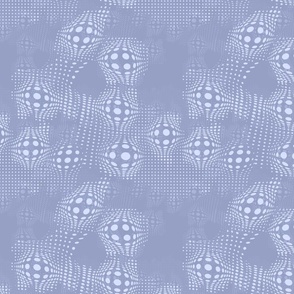 [Medium] Pop Art Chaotic Bump 3D Purple Soft