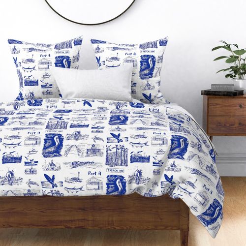 Port A Toile Marlin blue