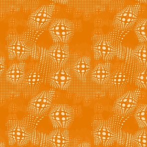 [Medium] Pop Art Chaotic Bump 3D Orange