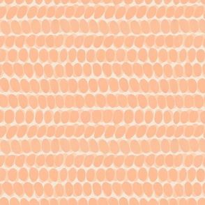 Peach fuzz modern abstract dots for wallpaper, fabric, bedding and quilting