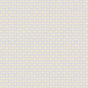 Pink and yellow basket weave on steel grey background - small 