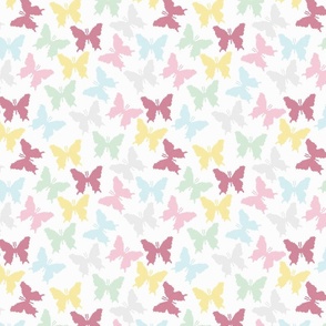 Butterflies - White (SMALL)