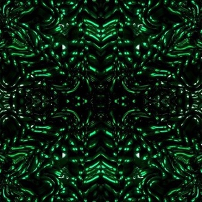 Green Background Futuristic Style_2