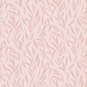 Light Pink Leaf Pattern