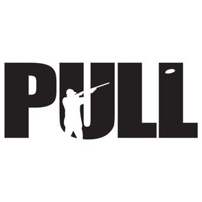  PULL! Word Art - Trap Shooting & Skeet Shooting - Black & White