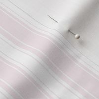 Regency Stripe White & Pink // Little Girl Pastel // Mini