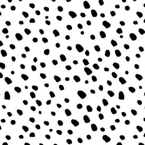 Graphic Monochrome - Dalmatian Dots and Spots Large