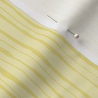 Thin Stripe in Butter Yellow