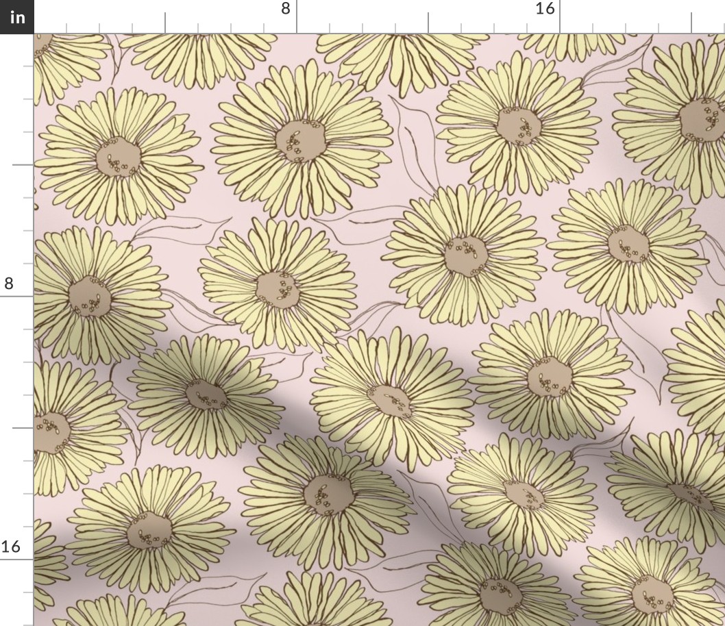 butter and piglet sunflower 12 inch my butter and piglet east fork challenge pattern, this can be recolored and rescaled, just dm me available in other color ways