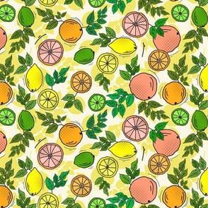 Citrus Pop Art  