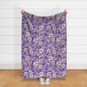 Albion Painted Floral - Lilac Large
