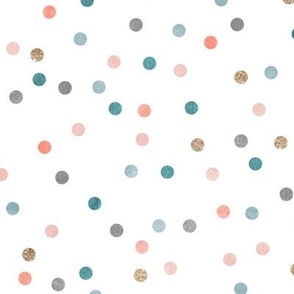 Glitter polka dots (SML)