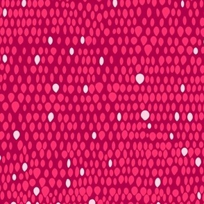 Snakeskin Trendy Colorful Animal Print in Raspberry Pink