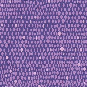 Snakeskin Trendy Colorful Animal Print in Deep Amethyst Purple