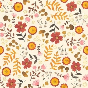 Adventure in the Garden - Meadow 8" (beige)