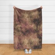 Watercolor Space Galaxy on a Textured background - Shades of brown