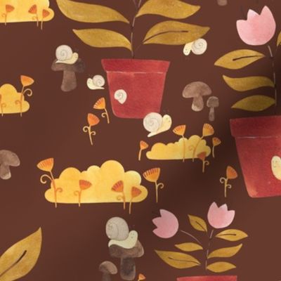 Adventure in the Garden - Living Garden 12" (brown)