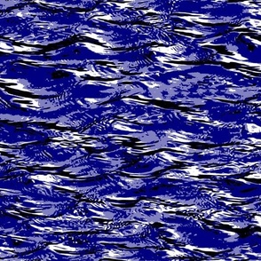 Water Movement 2 Waves Calm Serene Tranquil Textured Neutral Interior Monochromatic Blue Blender Fun Bright Colors Fresh Navy Blue 000080 Bold Modern Abstract Geometric