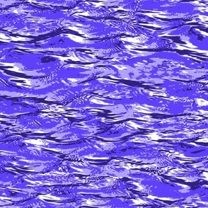 Water Movement 2 Waves Calm Serene Tranquil Textured Neutral Interior Monochromatic Purple Blender Fun Bright Colors Light Blue Ultramarine 6040FF Bold Modern Abstract Geometric