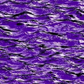 Water Movement 2 Waves Calm Serene Tranquil Textured Neutral Interior Monochromatic Blue Blender Jewel Tones Indigo Blue Purple 4D0099 Dynamic Modern Abstract Geometric