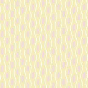 Pastel Stripes and Dots - Butter and Piglet Color Palette  