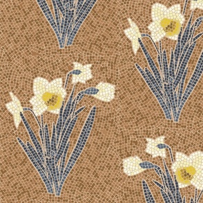 Cappucino Tiled Daffodils