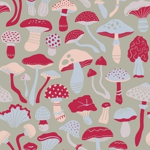 Mushroom collection ignite palette viva magenta