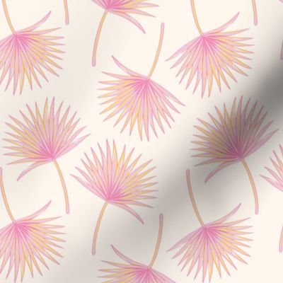 small// Neutral Botanicals Palm Leaf Unicorn Pink