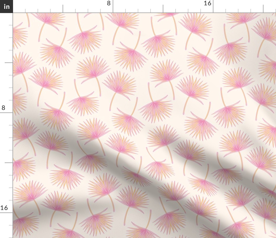 small// Neutral Botanicals Palm Leaf Unicorn Pink