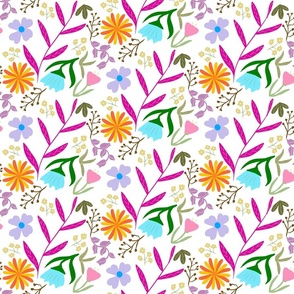 Doodle flower garden 