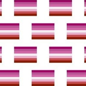 SMALL  LGBTQ flag, pride flag, lesbian flag fabric