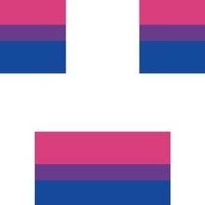 MEDIUM lgbtq flag - bisexual fabric - pride flags