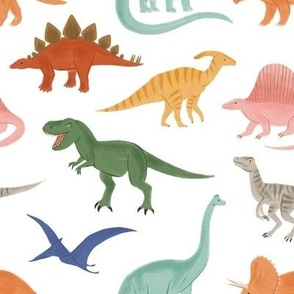 Rainbow Dinosaurs