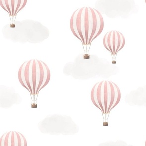 Pink Hot Air Balloons