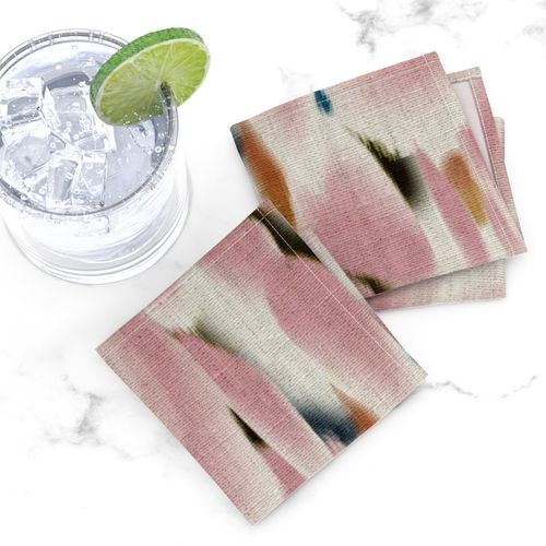 Shibori Wing Spots (blush) MED