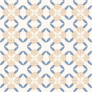 Posie-Tile_SMALL_Cream-Dawn_Hufton-Studio