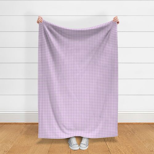 extra small/ Checkers Gingham Kawaii Cats Violet pastel