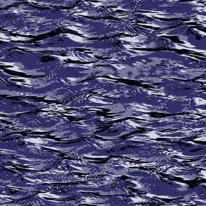 Water Movement 2 Waves Calm Serene Tranquil Textured Neutral Interior Monochromatic Blue Blender Earth Tones Subtle  Navy Blue 2E2E66 Subtle Modern Abstract Geometric