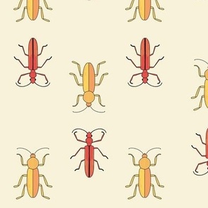 Red and Yellow Beetle Bug
