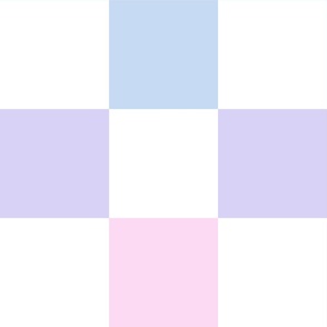 Pastel rainbow jumbo checkerboard wallpaper