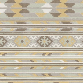 ikat kilim mex brown