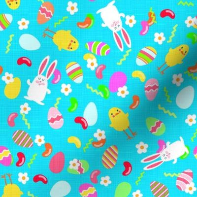 Easter Fun, Bright Aqua