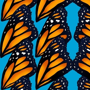 Monarch Butterfly Wings (large scale) 