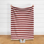 Candy Cane Christmas Stripe- Large