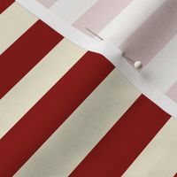 Vintage Candy Cane Christmas Stripe- Small