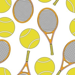 Tennis Balls and Rackets