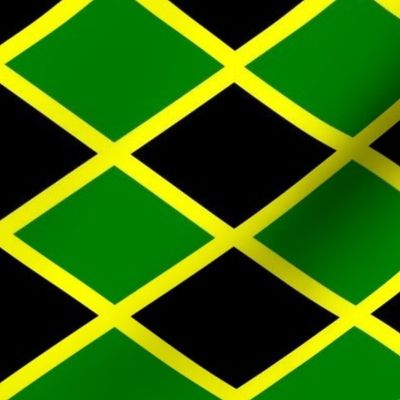 Jamaica Flag Pattern