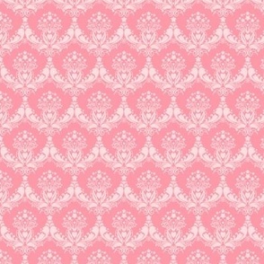 Pink Damask Barbiecore