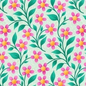 Pink Daisies | Mint